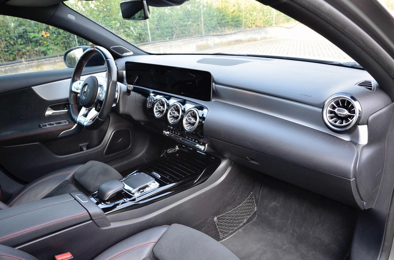 MERCEDES-BENZ A 35 AMG RACE EDITION 4MATIC 306cv AUTO, ECCELLENTI CONDIZIONI, UFF ITALIANA, EURO 6D, TETTO, NIGHT PACK, HI-FI BURMESTER, SCARICO, SOSPENSIONI ADATTIVE, MULTIBEAM, 19", PERMUTE