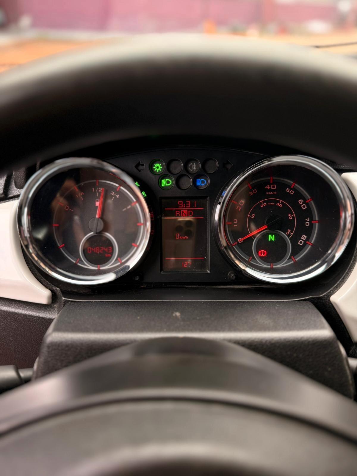 Aixam Miniauto GTO Bianca tetto Nero