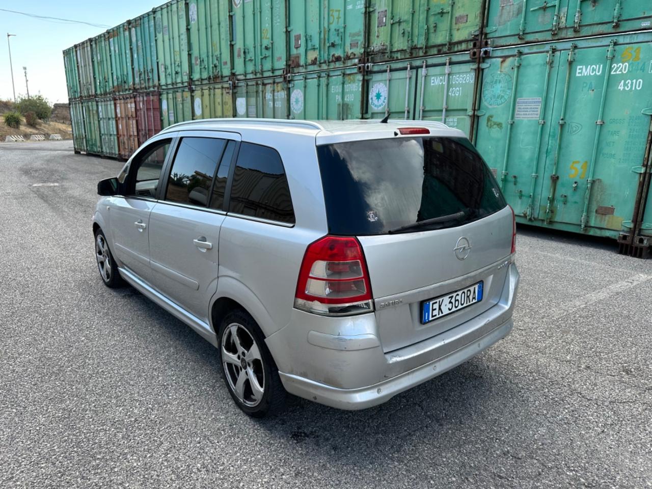 Opel Zafira 1.6 EcoM 150CV 7 posti EURO 5 METANO leggi bene