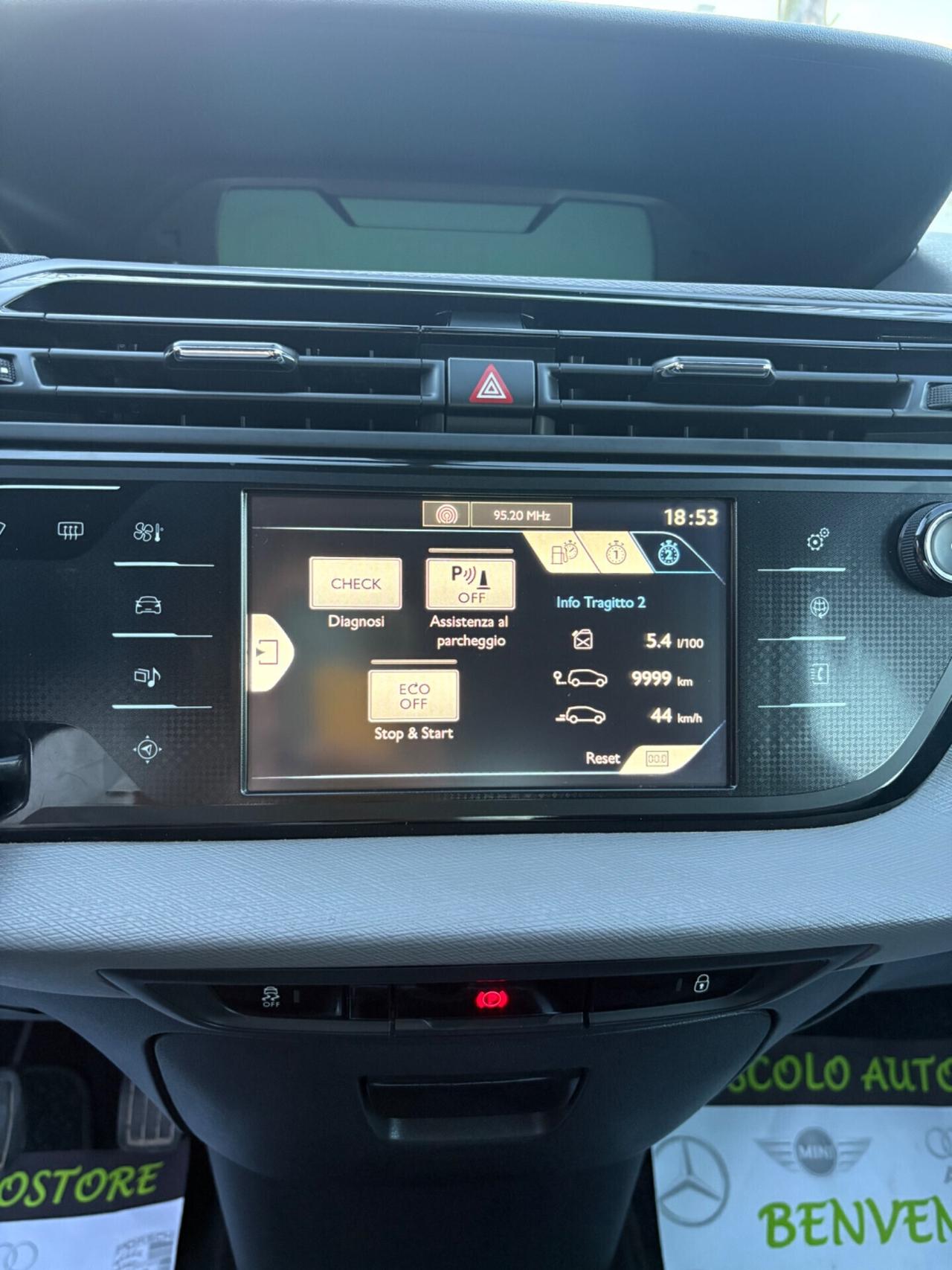Citroen C4 Picasso BlueHDi navigatore tagliando - 2016