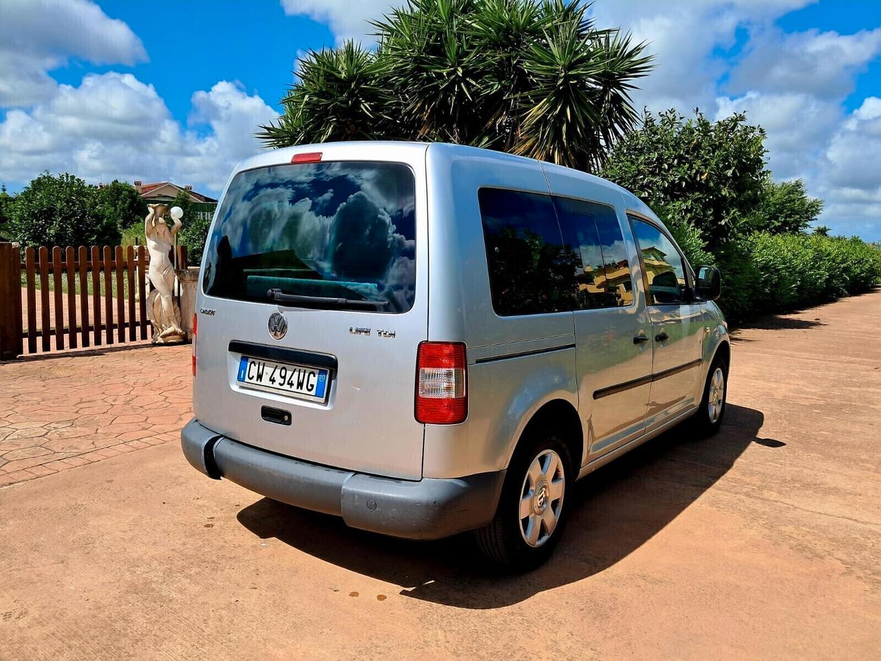 Volkswagen Caddy 1.9 TDI PIANALE RIBASSATO TRASPORTO DISABILI UNIPRO