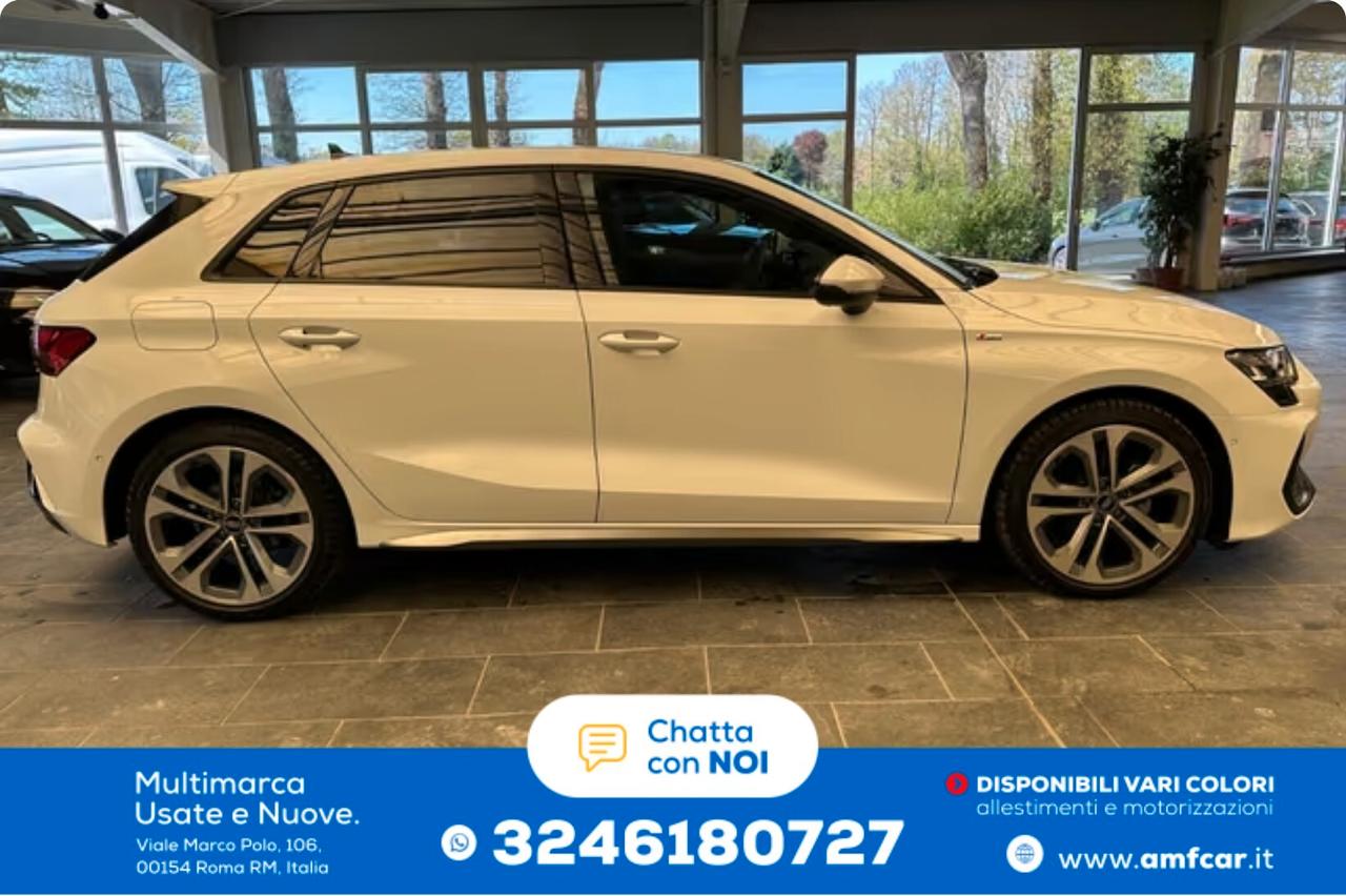 Audi A3 SPB TDI 150cv S tronic S line edition