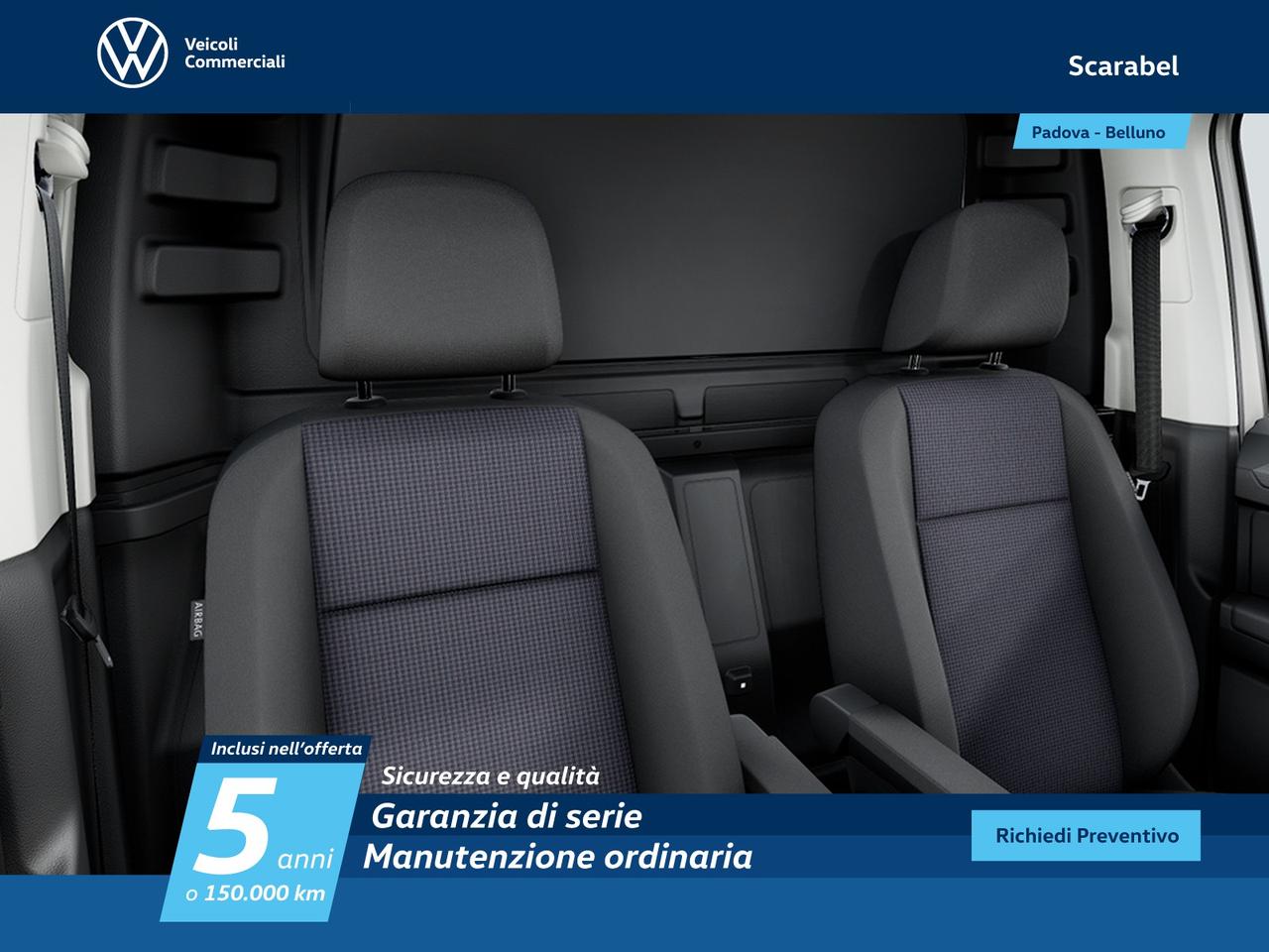 Volkswagen Caddy cargo 2.0 tdi 122cv business dsg7 my24