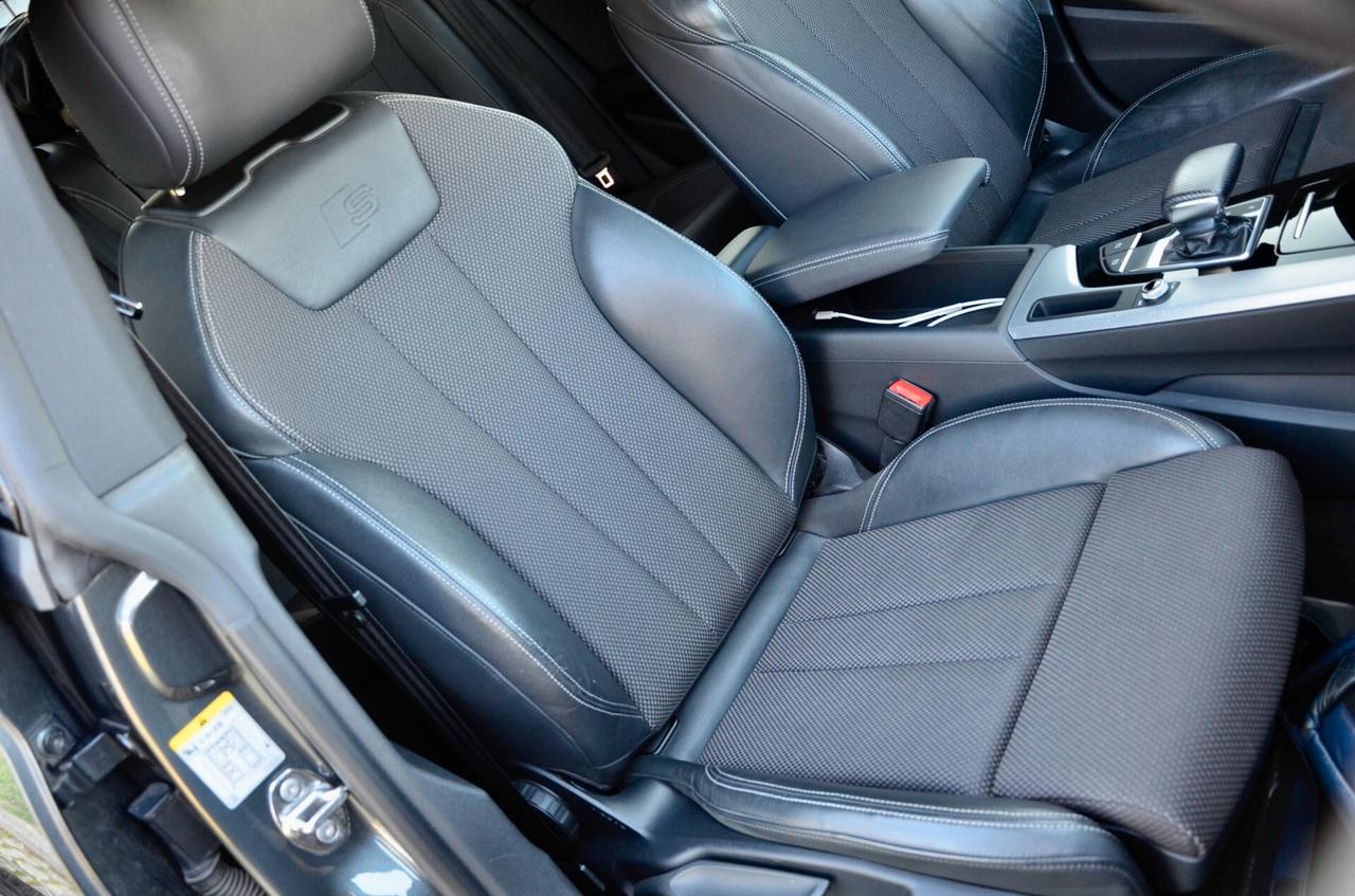 AUDI A5 SPB 40 2.0 TDI MHEV S-LINE INT+EXT QUATTRO 204cv S-TRONIC, UNICOPROPRIETARIO, SERVICE CON FATTURE, ECCELLENTI CONDIZIONI, MATRIX, RETROCAMERA, 20", PERMUTE