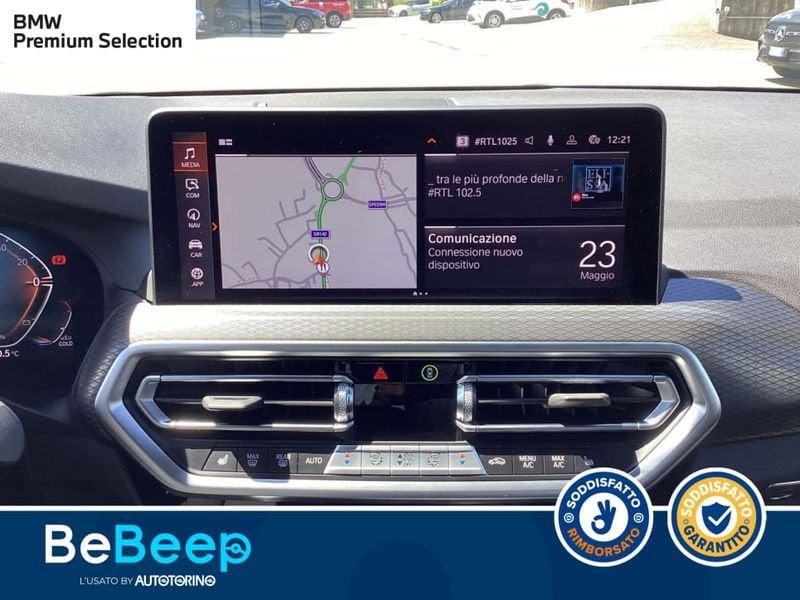 BMW X3 XDRIVE20D MHEV 48V MSPORT AUTO