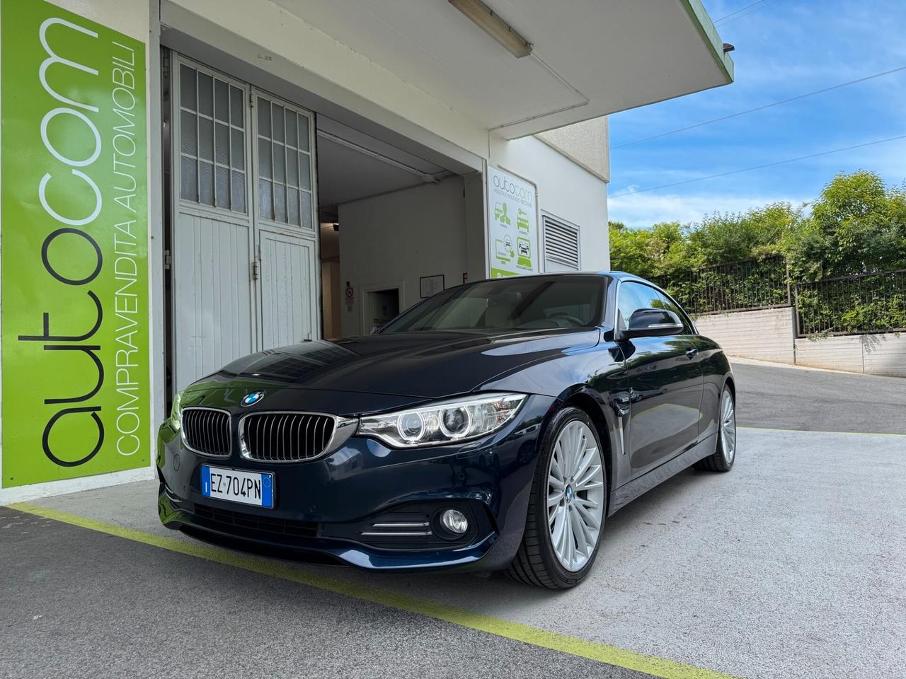 BMW 420d Cabrio Luxury 184cv GARANZIA 24 MESI