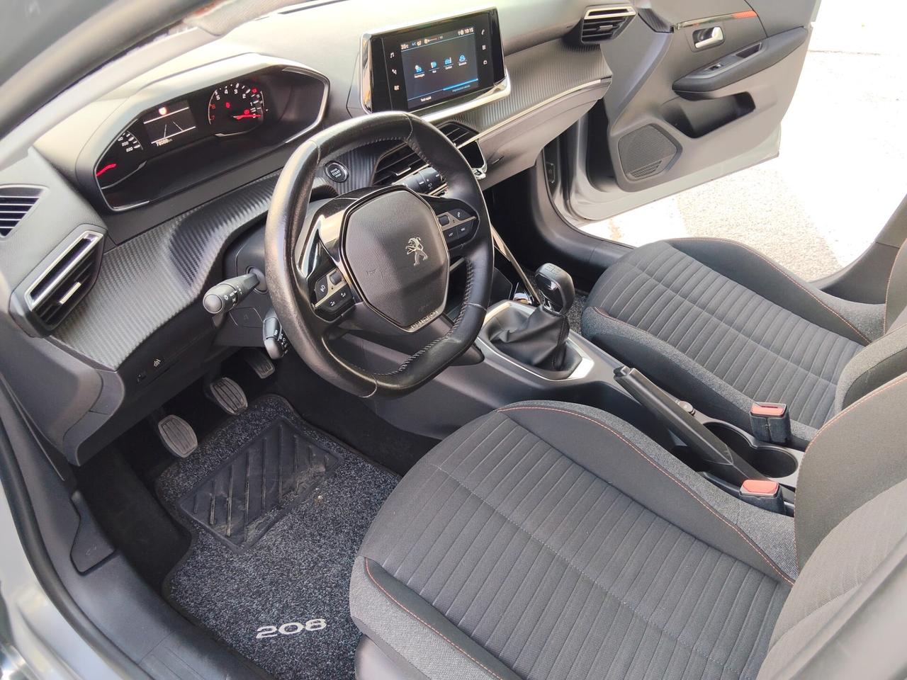 Peugeot 208 PureTech 75 CV 12/2019 unicoproprietario