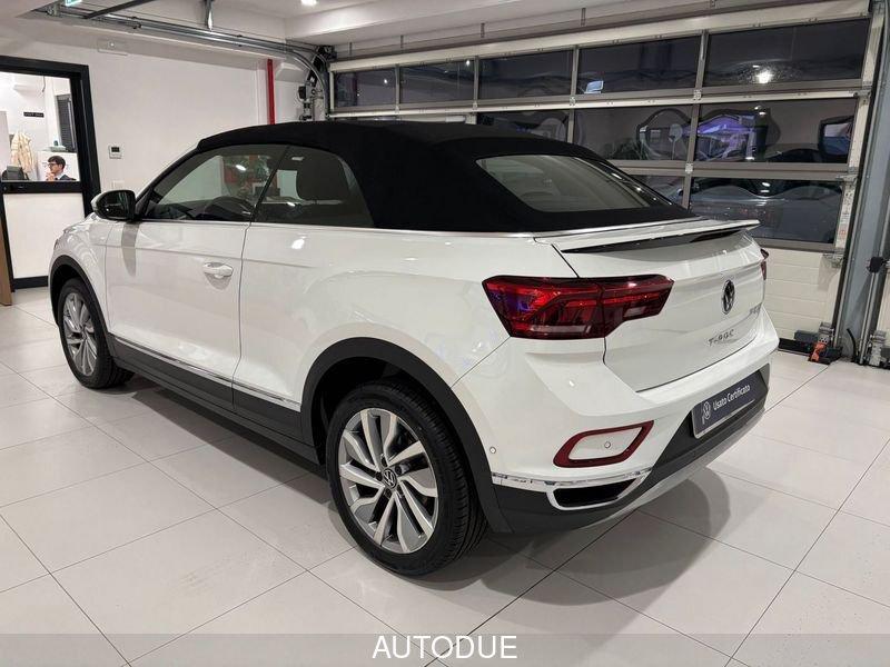 Volkswagen T-Roc I 2022 Cabriolet Cabriolet 1.0 tsi Style 110cv
