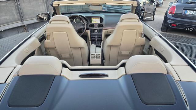 MERCEDES-BENZ E 200 CGI CABRIO BLUEEFFICIENCY TAGLIANDI MB GARANZIA