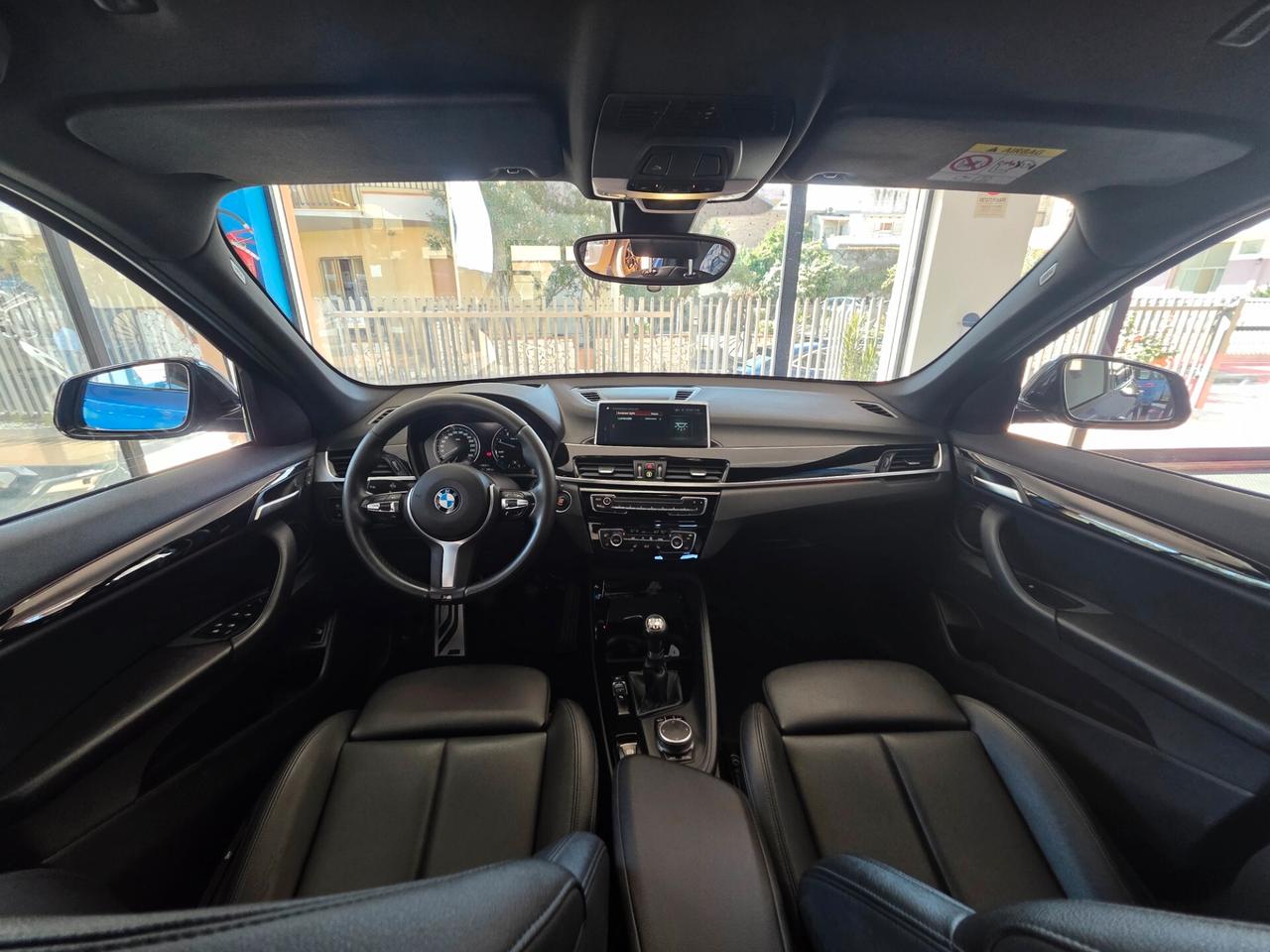 Bmw X1 sDrive 18d M-Sport Blu Estoril 2019 head up display