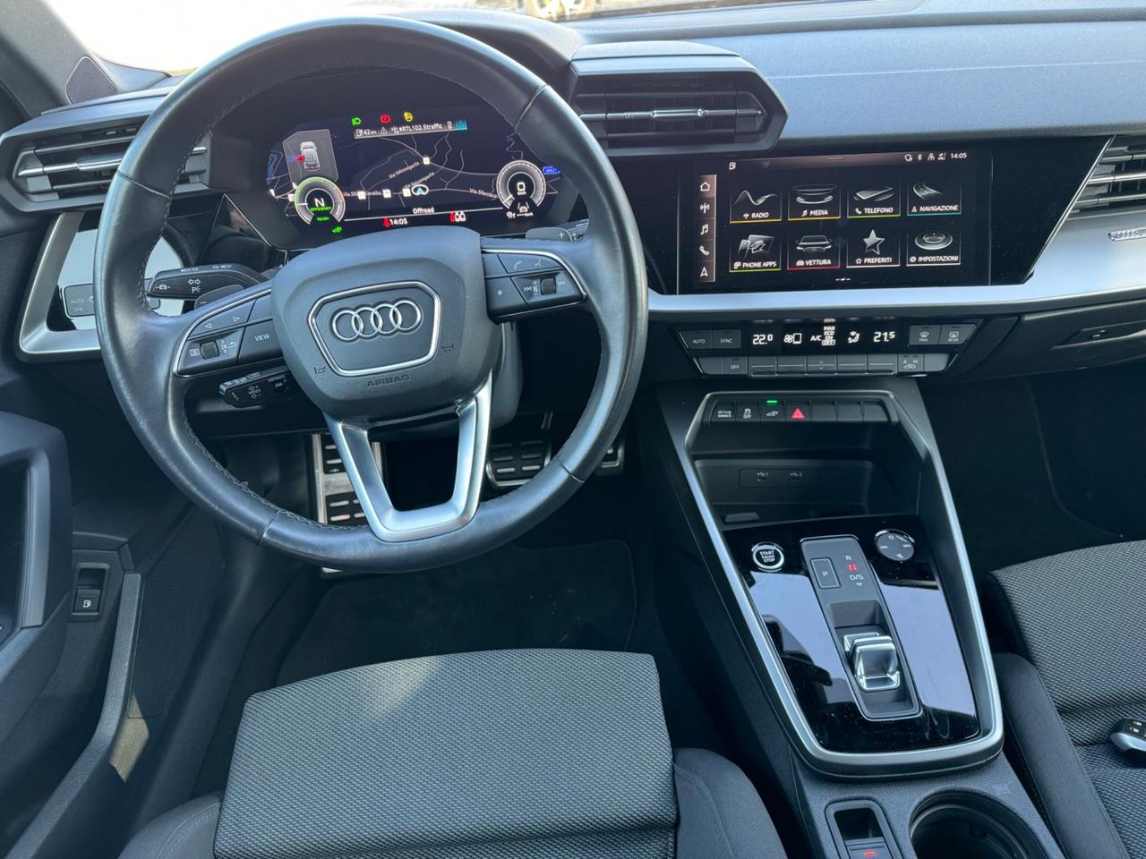 AUDÌ A3 SPORTBACK SLINE IBRIDA E TRON AUTOMATICA 204cv 2021