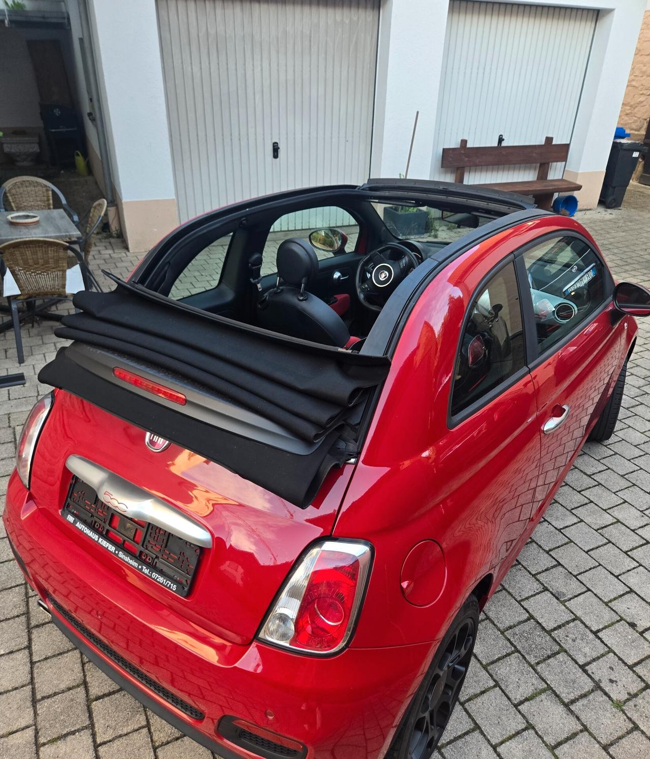 Fiat 500 sport cabrio 1.2 69cv Benzina