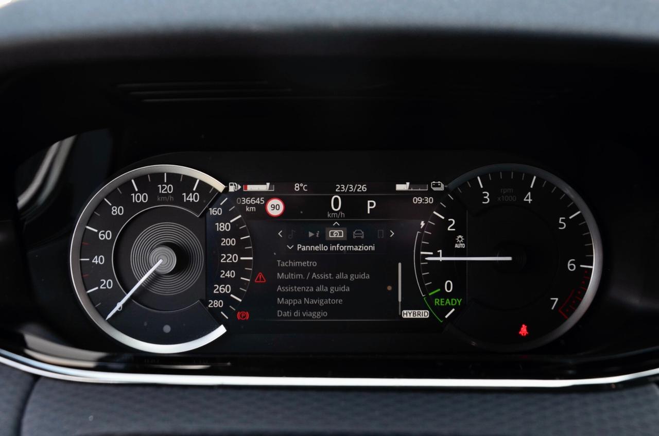 LAND ROVER RANGE ROVER 1.5 I3 PHEV PLUG-IN AWD 300cv AUT, UNICOPROPRIETARIO, UFF ITALIANA, SERVICE CON FATTURE, RETROCAMERA, PERMUTE