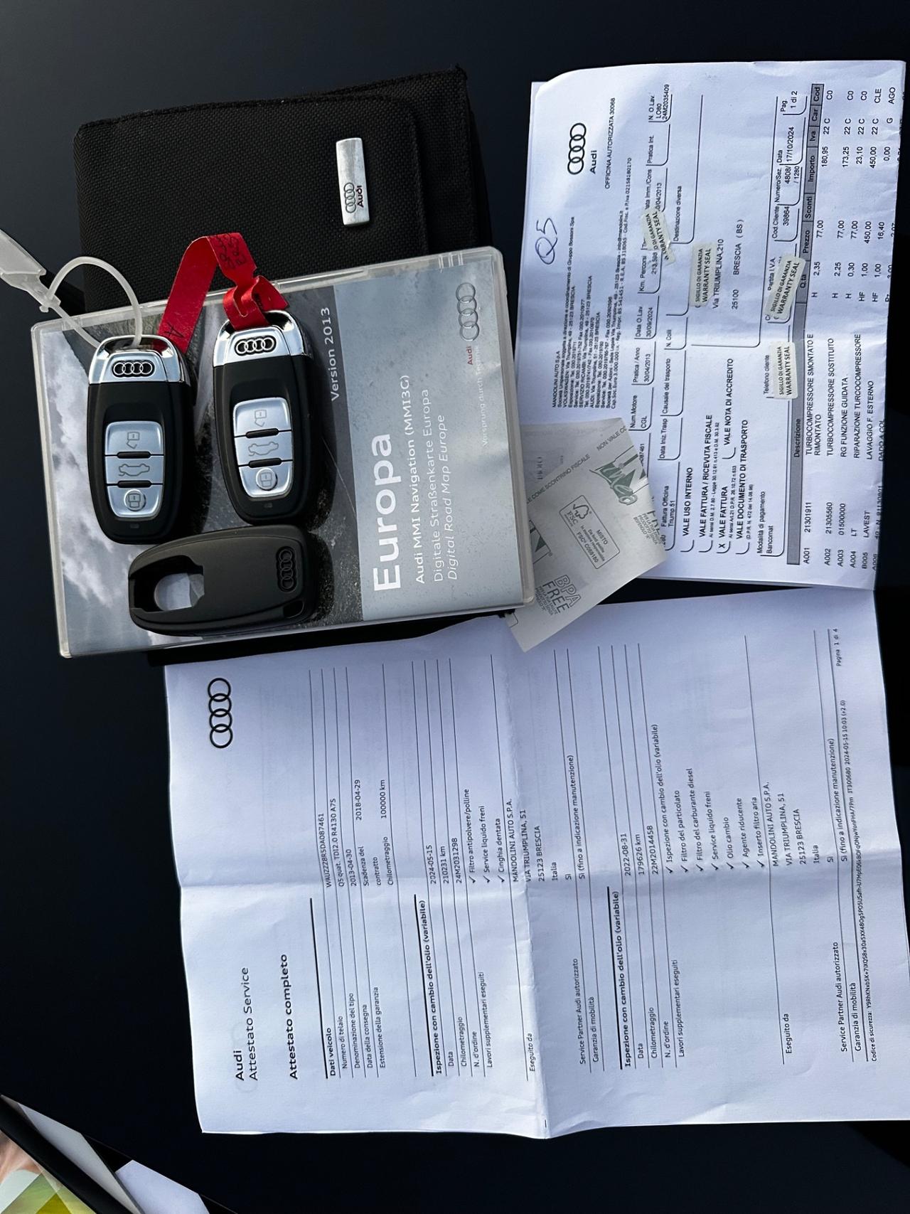 AUDI Q5 2.0 TDI 177CV S-LINE RESTYLING 2013