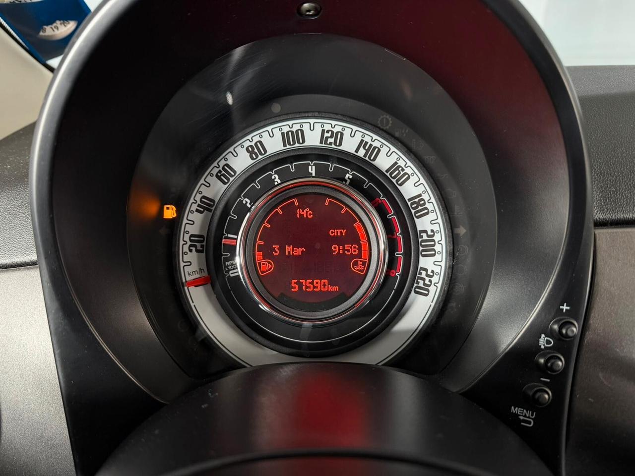 Fiat 500 1.2cc LOUNGE 69cv E6 - UNICO PROPRIETARIO