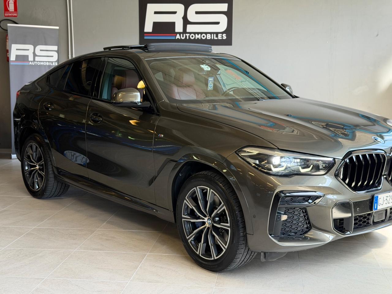 Bmw X6 xDRIVE30d MSPORT EURO6 KMCERT GARANZ UNICOPR