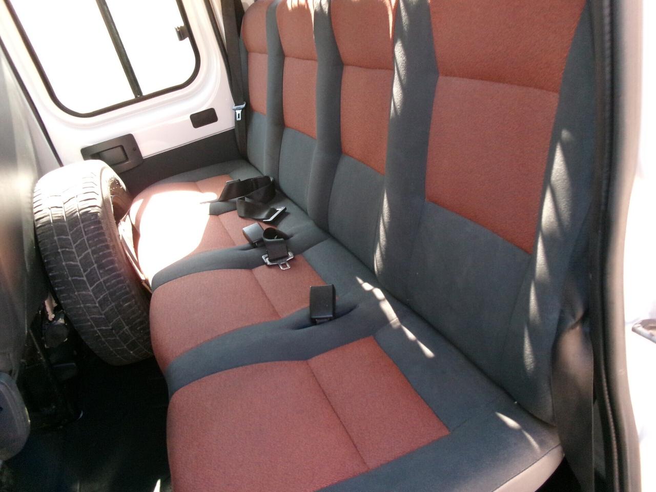 Fiat Ducato DOPPIA GABBINA 7 POSTI CASSONE FISSO