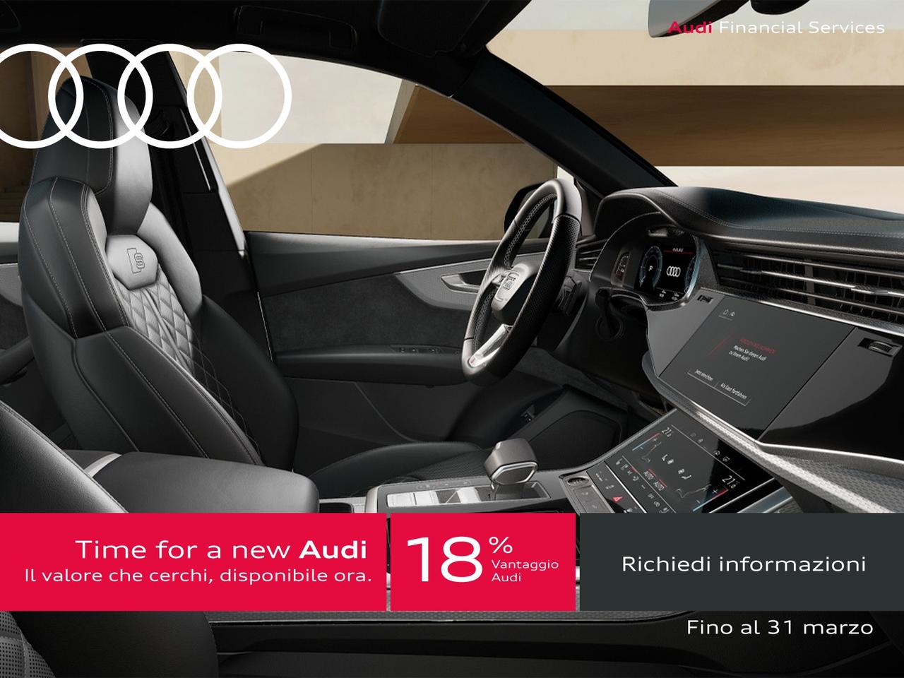 Audi Q8 3.0 tfsi e s line edition quattro 394cv tiptronic