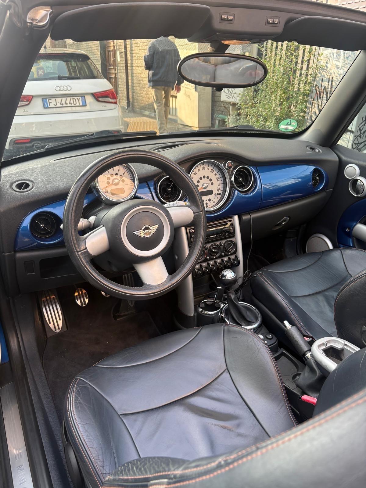 Mini Cooper S Cabrio 1.6 170 cv book service