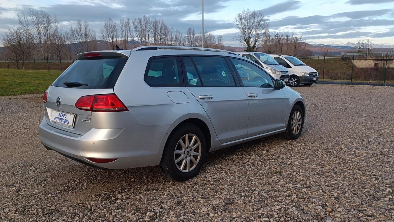 VOLKSWAGEN GOLF 1.6TDI 110CV AUTOMATICA DEL 2017