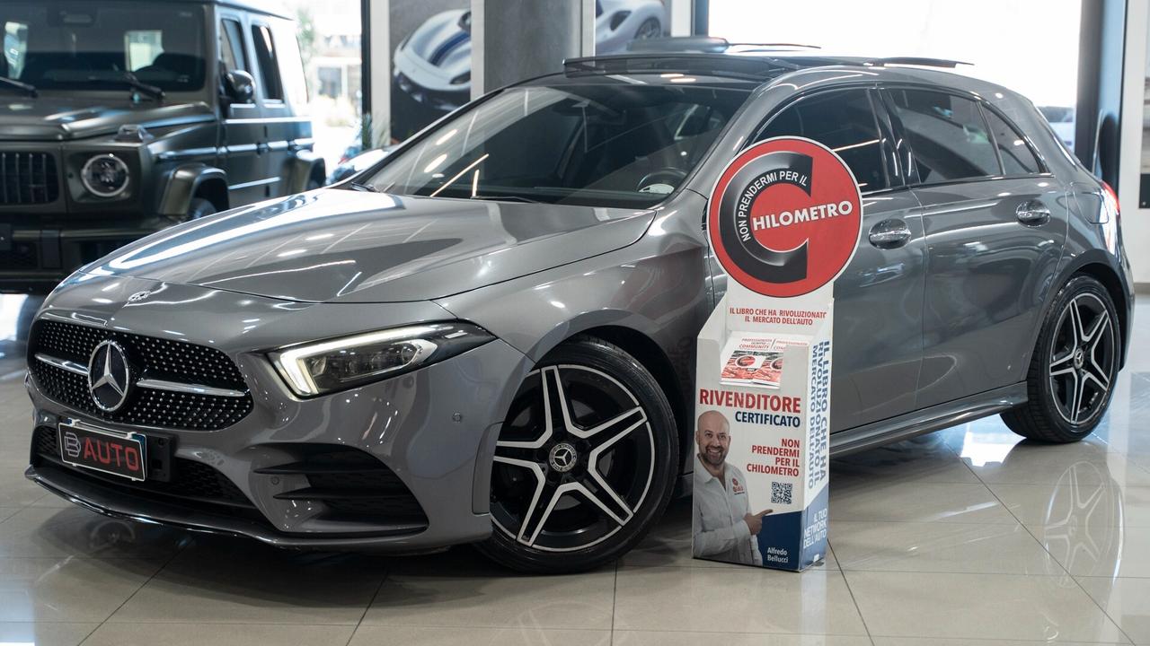 Mercedes-benz A 180 D PREMIUM PLUS AMG TETTO PACK LUCI MULTIBEAM FULL OPTIONAL