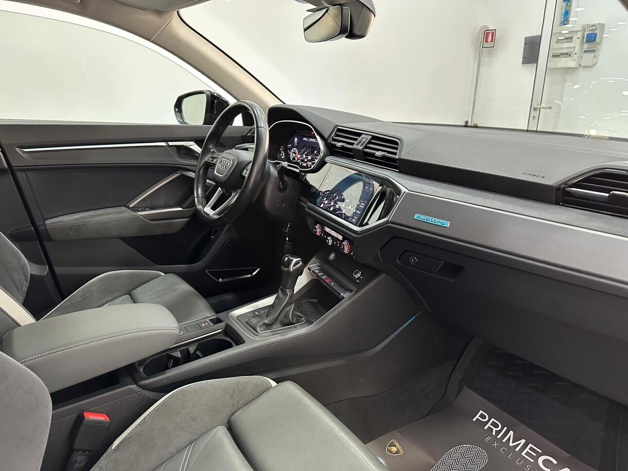Audi Q3 SPB SPORTBACK 40 TDI quattro S tronic S LINE TETTO FULL LED PACCH.LUCI