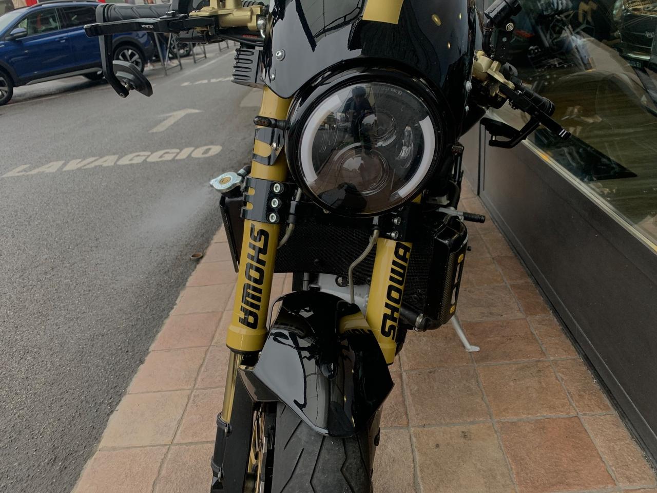 Ducati Monster S4R PARAFANGO CARBONIO PEDANE SPORTIVE