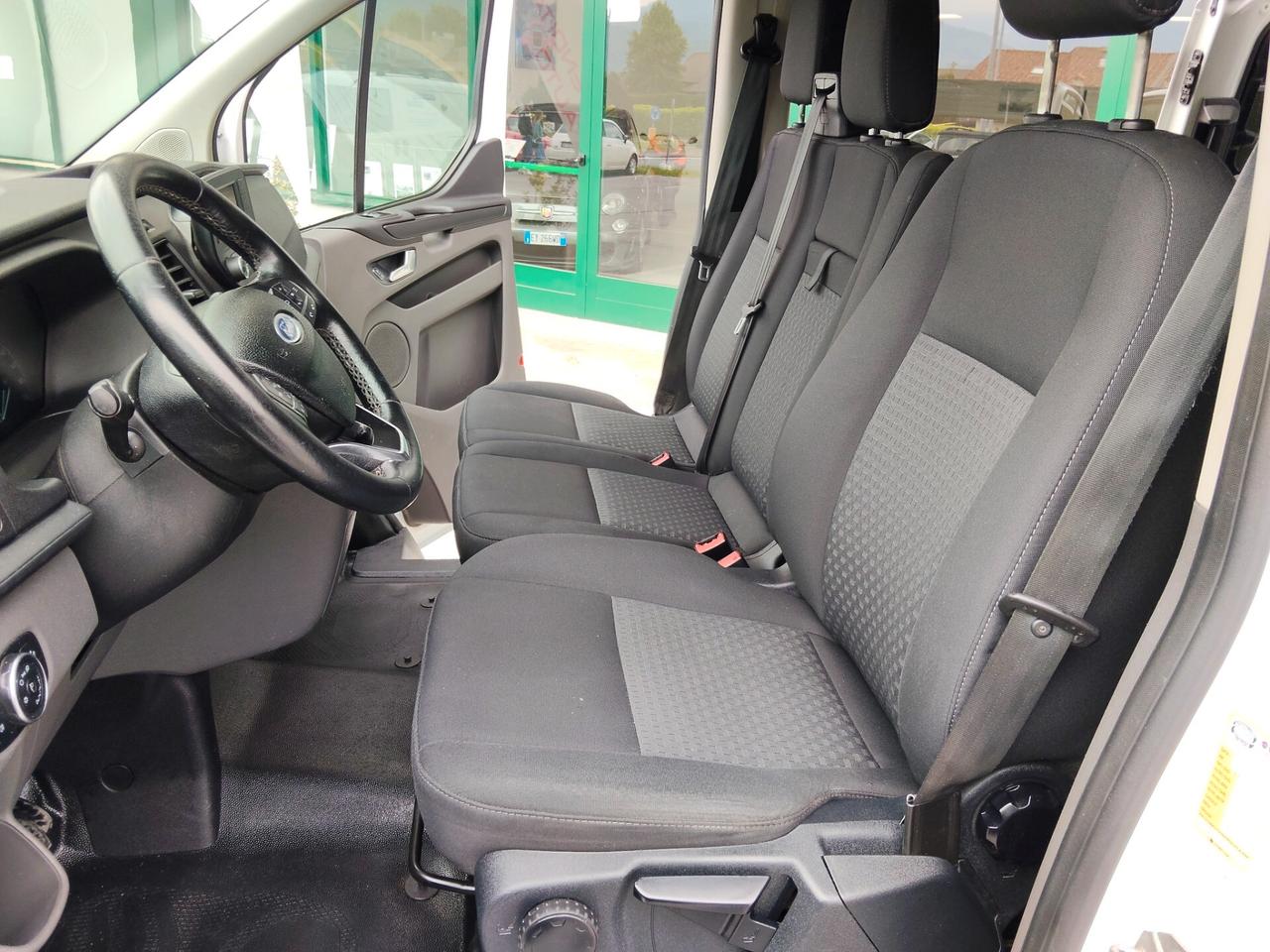 Ford Transit Custom 9 posti 2.0TDCi 130cv passo lungo Hybrid 12/2019
