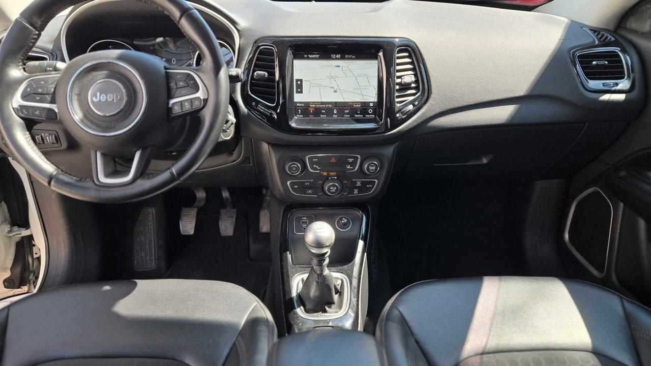Jeep Compass 1.6 mjt Night Eagle 2wd 120CV Pelle Uff Italy USB