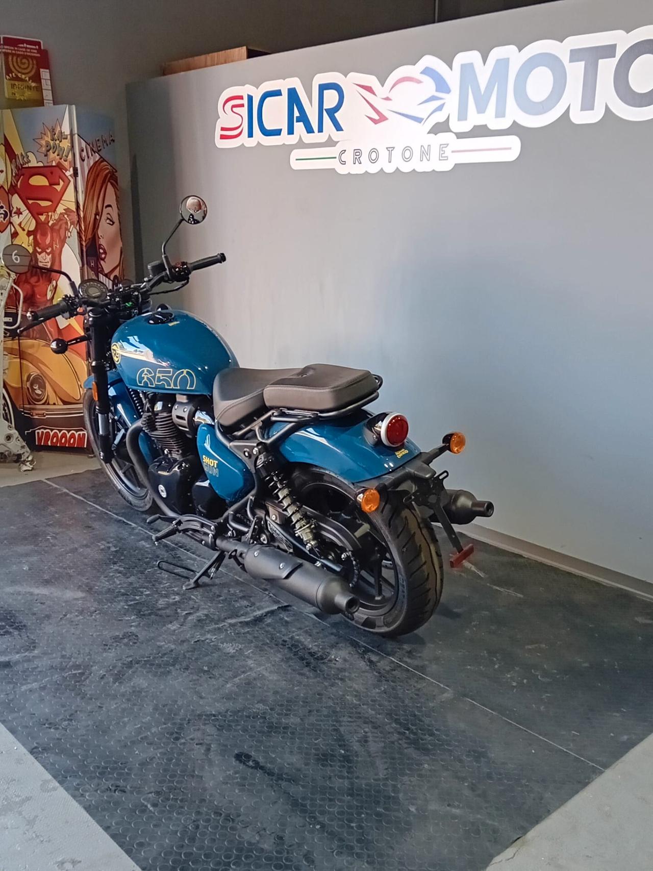 Royal Enfield Shotgun 650 PLASMA BLUE