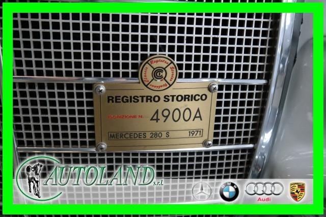 MERCEDES-BENZ 280 280 S Iscritta ASI e Registro Storico Mercedes