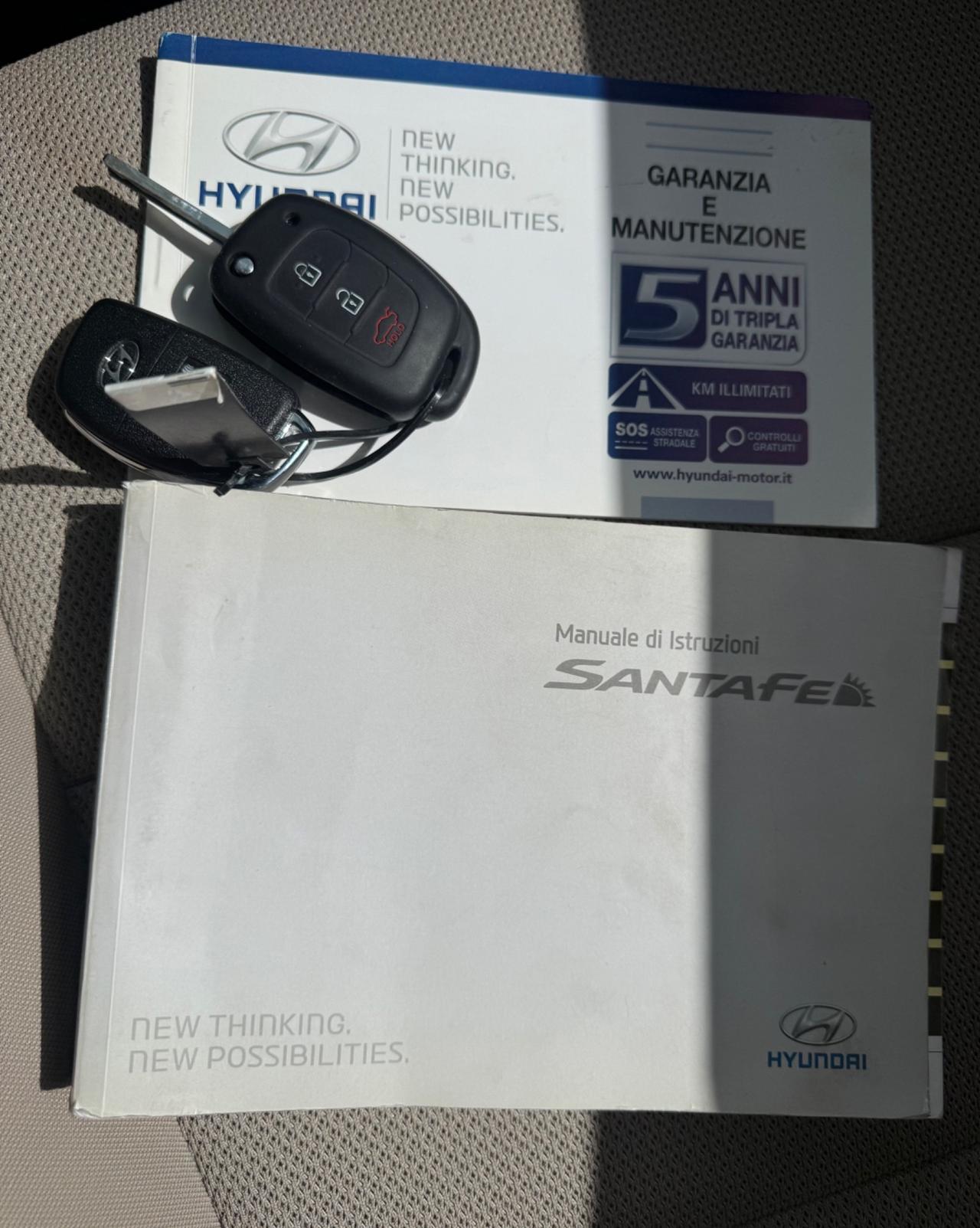 Hyundai SantaFe 2.0 CRDi 4WD euro6B UNIPROPRIETÀ