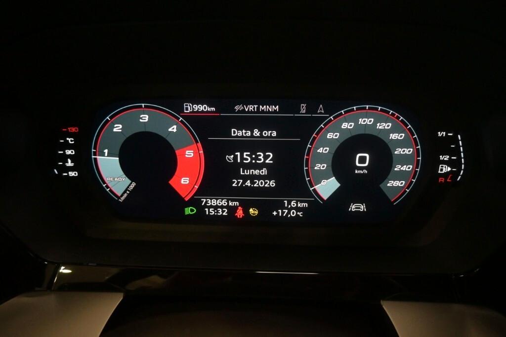 AUDI A3 SPORTBACK 30 TDI 115CV 6M. BUSINESS ADVANCED ( FARI LED - VIRTUAL COCKPIT - CRUISE - NAVI - MIRROR - SENSORI POST. )