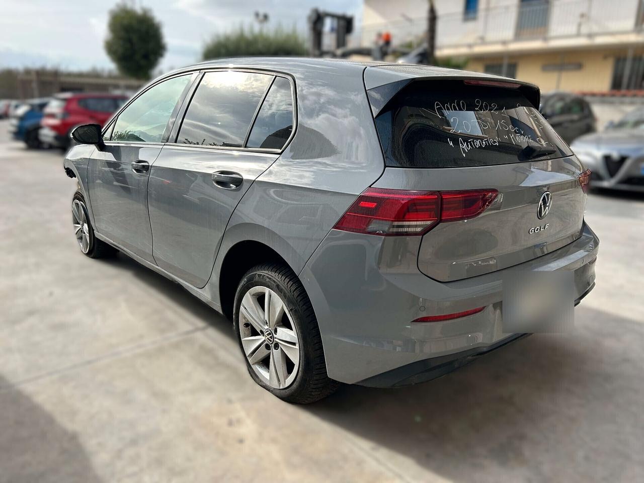 VW GOLF 8 2.0 TDI 150cv DSG - 2021 Incidentata