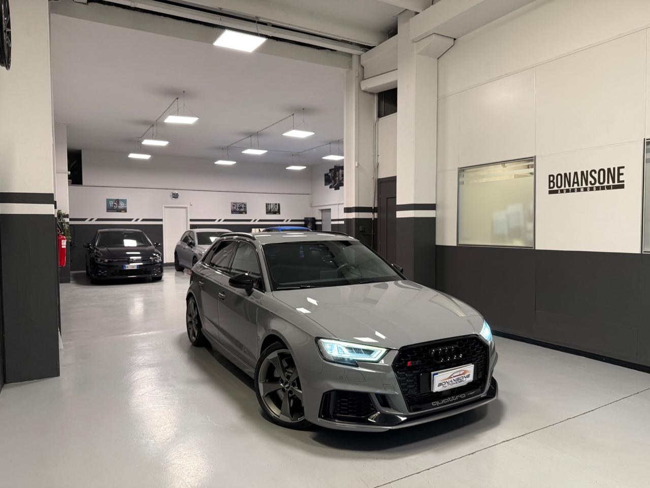 Audi RS3 Sportback 2.5 tfsi 400cv limitatore 280km/h
