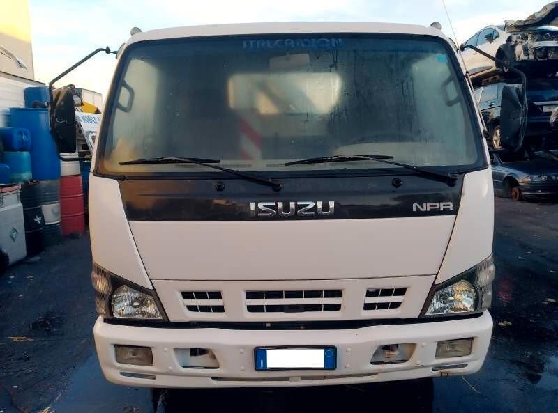 ISUZU NPR 77 L GRU CASSONE