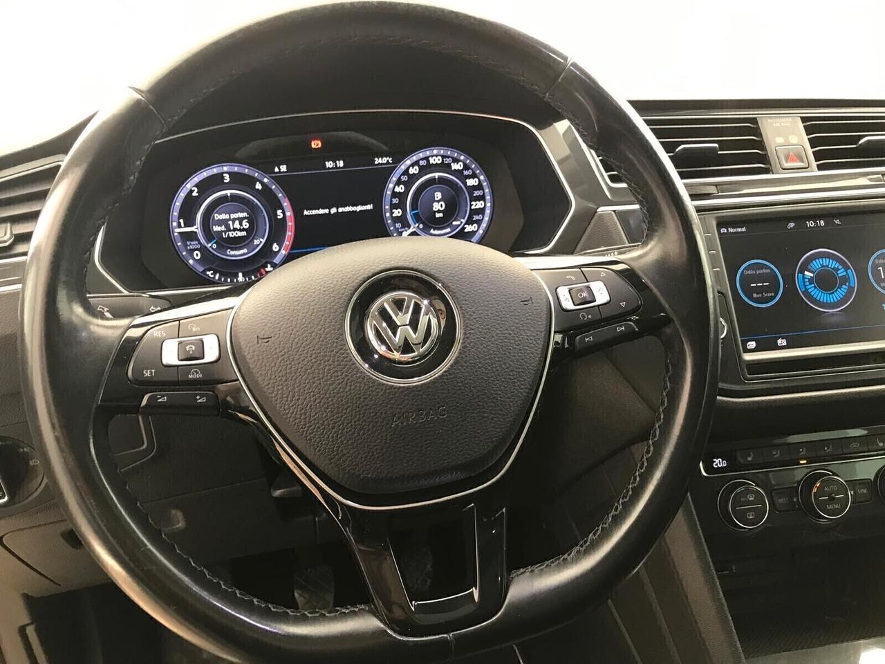 Volkswagen Tiguan 2.0 TDI 150CV CARAT TETTO, PELLE,LED