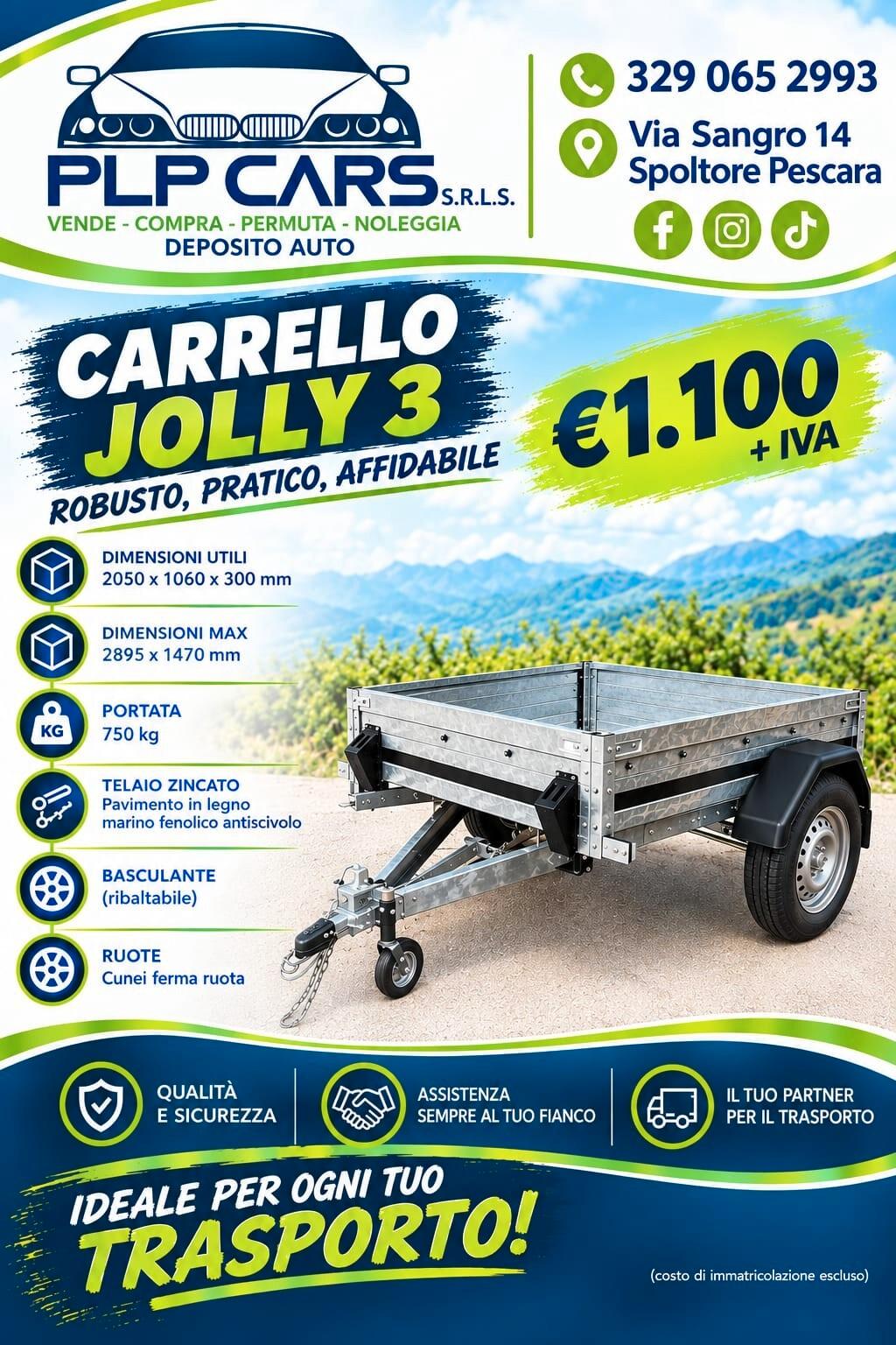 Rimorchi nuovi patente b Vari modelli e accessori