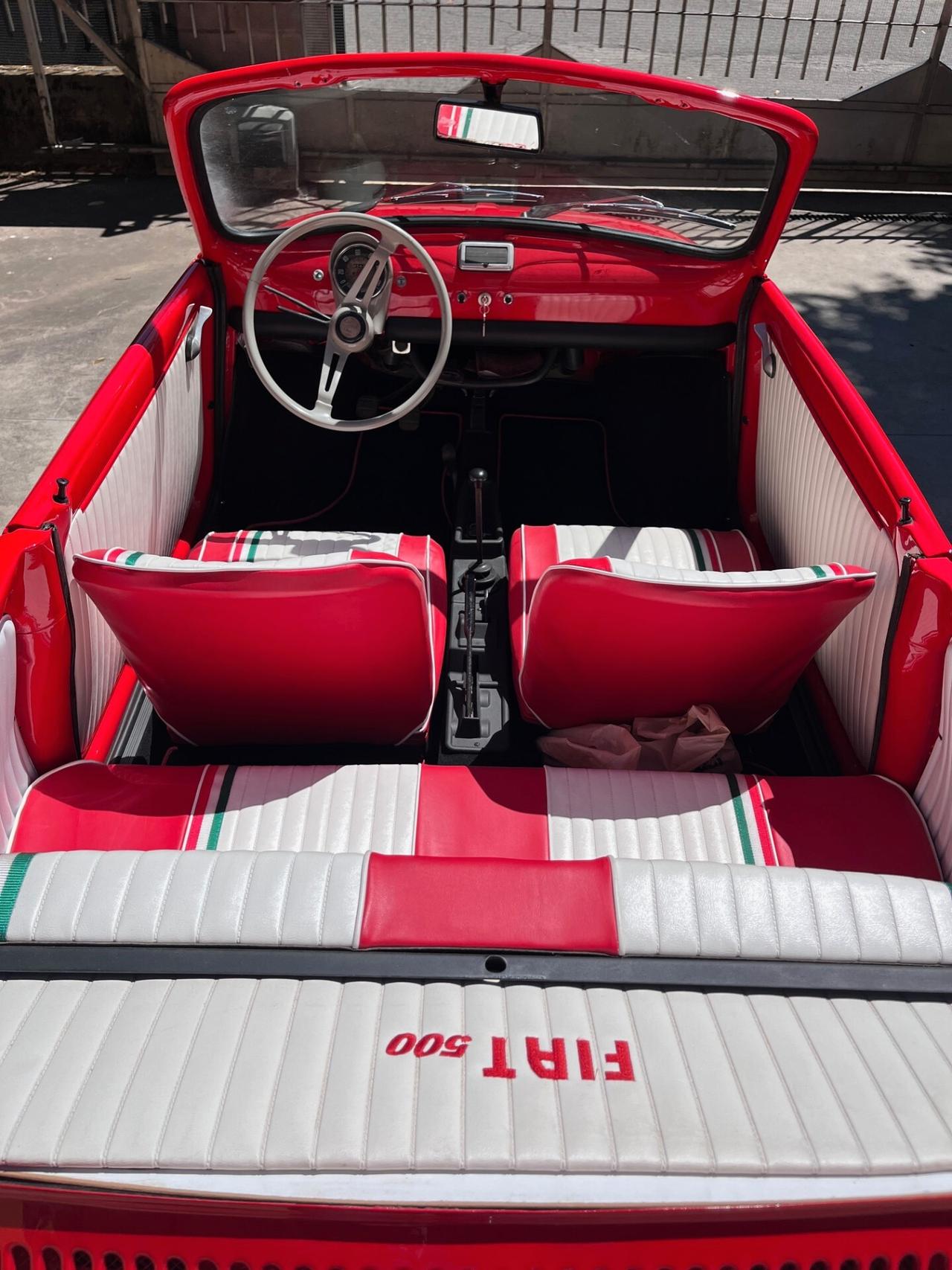 Fiat 500 F Cabrio del 1970