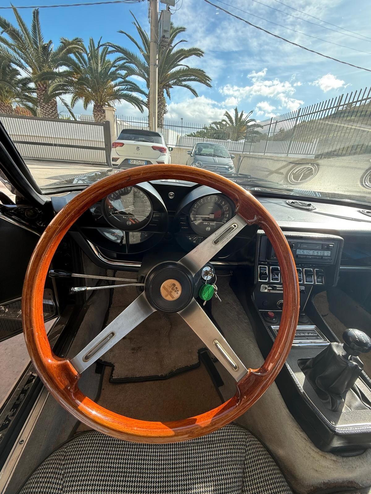 RARISSIMA ALFA ROMEO MONTREAL - 1972 - COLORE NERO - ASI