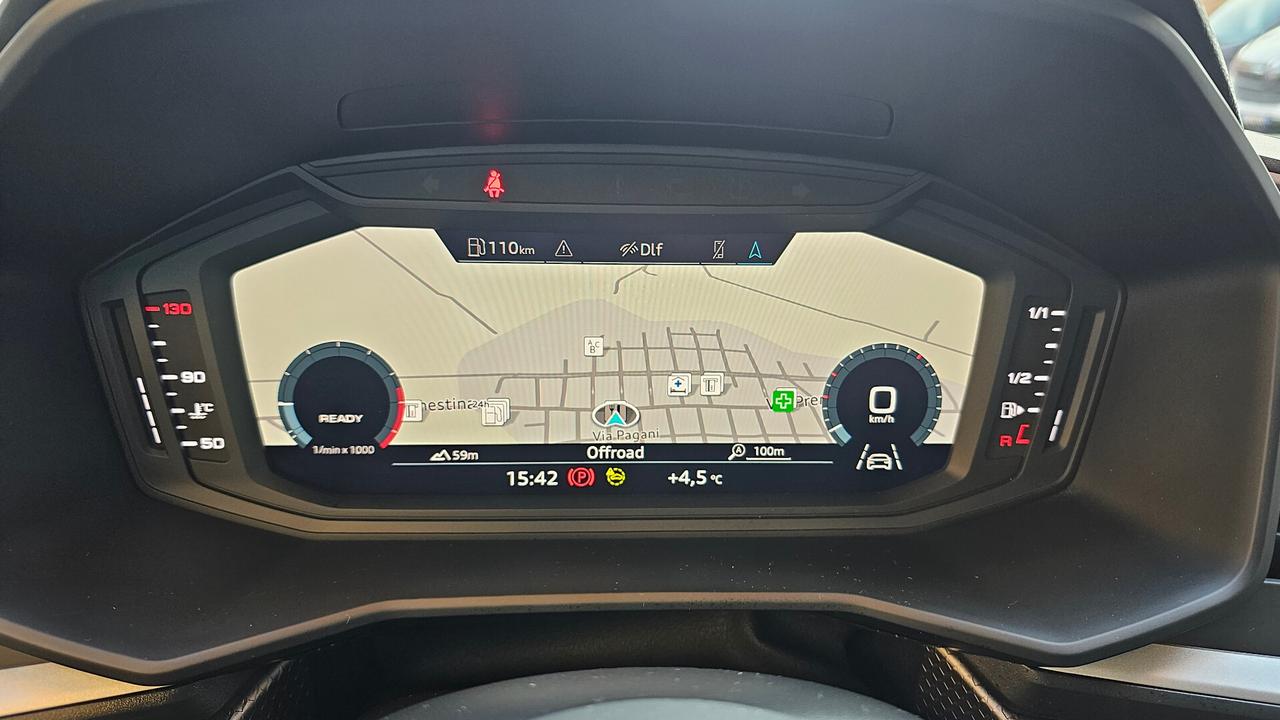 AUDI A1 SPB 30 TFSI S line INTERNO+ESTERNO LED NAV TAGL UFF