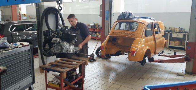 FIAT 500 FRANCIS LOMBARDI MY CAR **RESTAURATA**