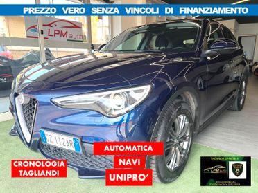 Alfa Romeo Stelvio 2.2 160CV AT8 SUPER*NO VINCOLI FINANZ*LED-NAV-PDC*AZIENDALE CRONO TAGL