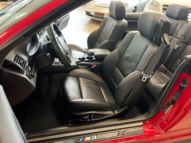 BMW M3 Cabrio 3.2 343CV MANUALE! ROSSA ORIGINALE !