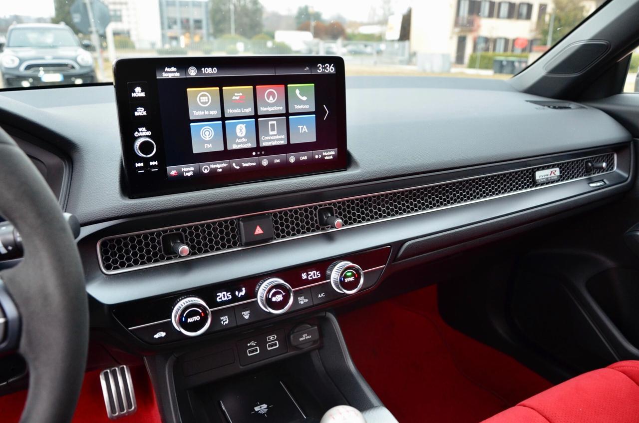 HONDA CIVIC 2.0 TYPE R 330cv, UNICOPROPRIETARIO, UFFICIALE ITALIANA, GARANZIA UFFICIALE, PERMUTE