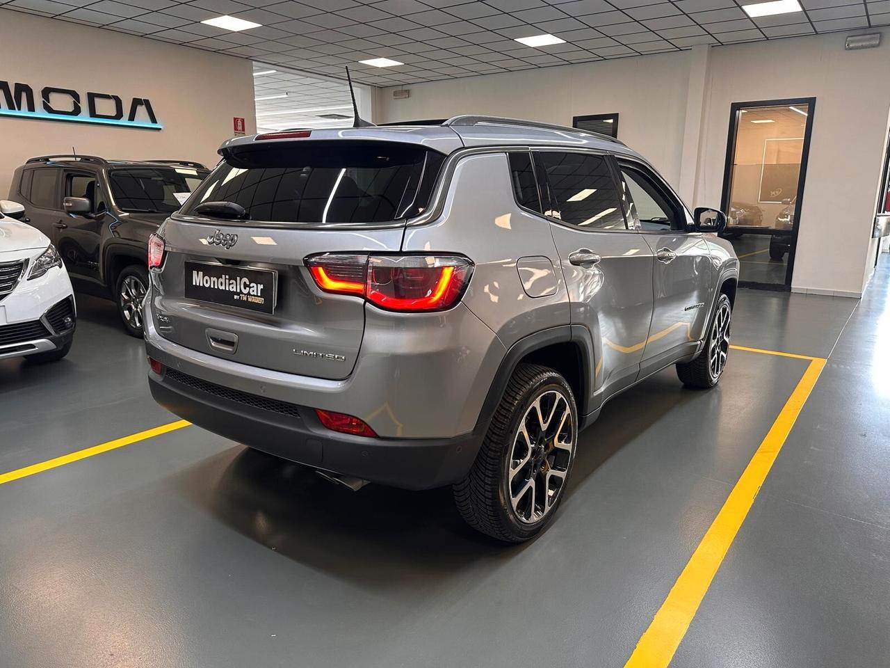 Jeep Compass 2.0 mjt Limited 4wd 140cv auto * IVA ESPOSTA *