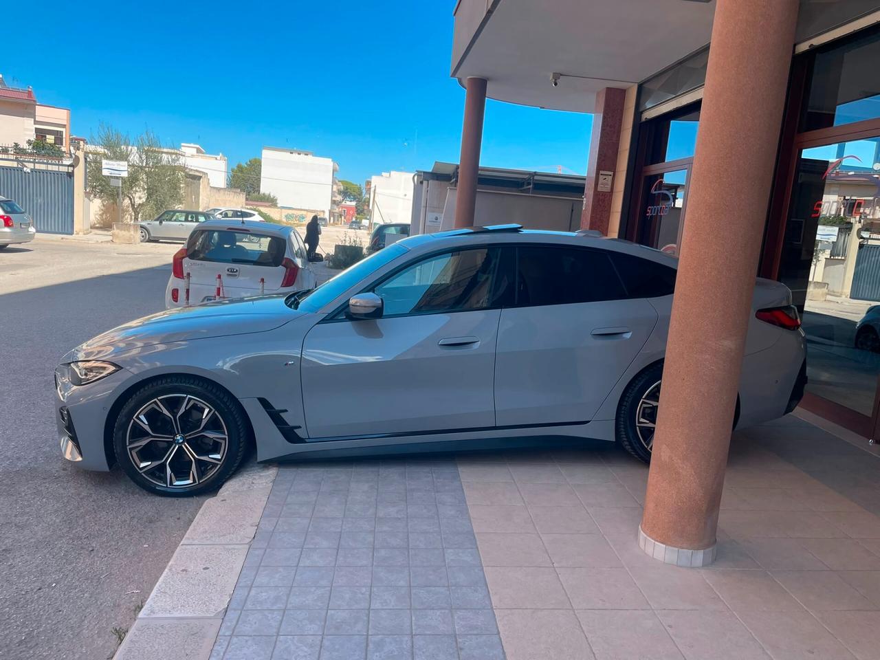 Bmw 420d GC 48V 190cv MSPORT "TETTO NAVY PELLE LED 19"