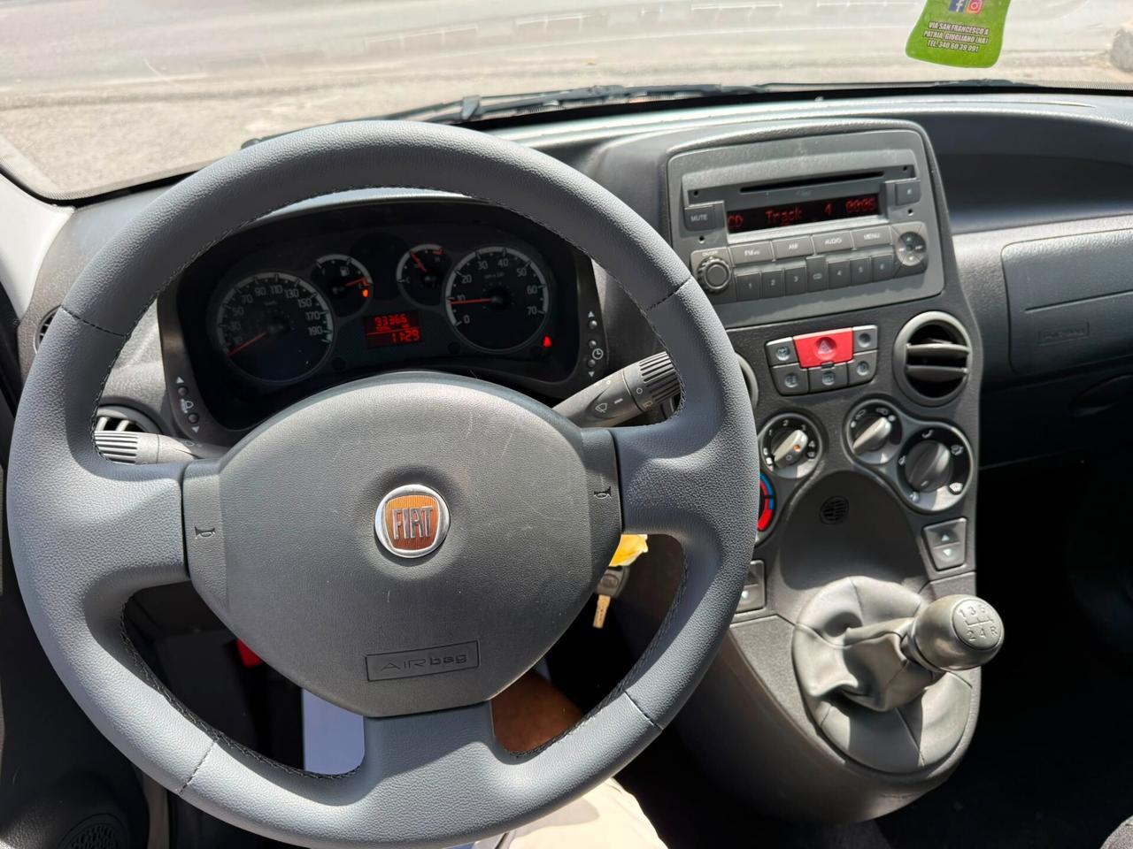 FIAT PANDA DYNAMIC 1.2BENZINA 69CV 93MILAKM