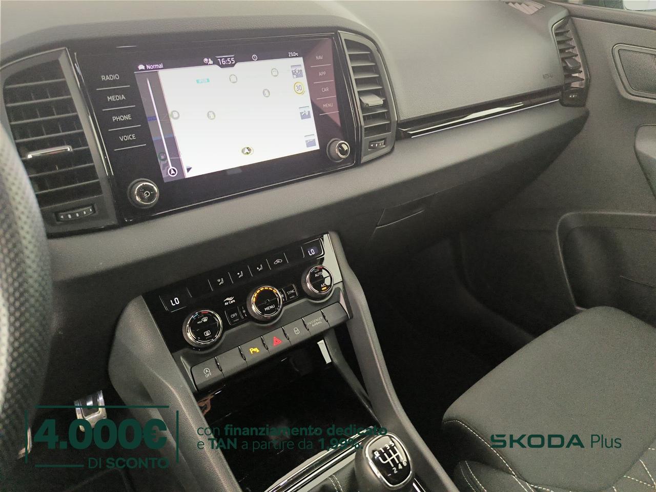 Skoda Karoq 2.0 tdi sportline 115cv