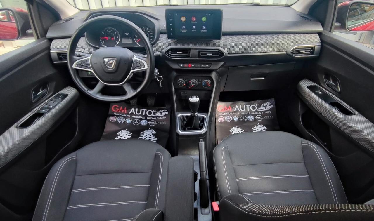 DACIA SANDERO CONFORT GPL DI SERIE 6/2022